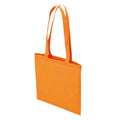 Medium Orange - Back - SOLS Austin Shopper Bag