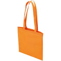 Medium Orange - Front - SOLS Austin Shopper Bag