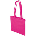 Flash Pink - Front - SOLS Austin Shopper Bag