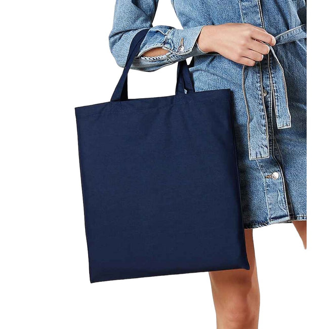 French Navy - Back - Westford Mill Short Handle Tote Bag