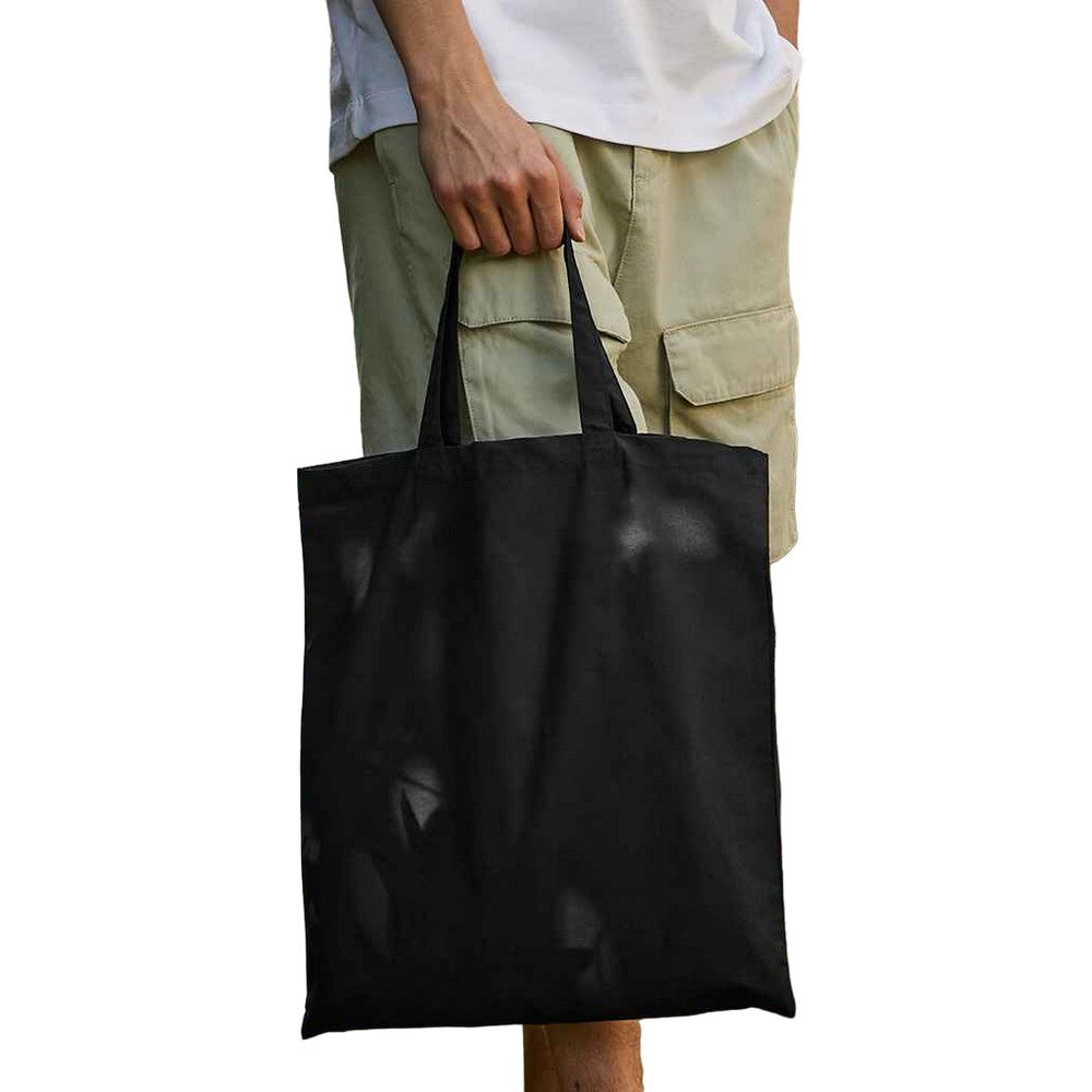 Black - Back - Westford Mill Short Handle Tote Bag