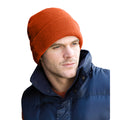Fluorescent Orange - Side - Result Winter Essentials Woolly Thinsulate Ski Hat
