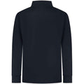 Navy - Back - Finden & Hales Mens Quarter Zip Tracksuit Top