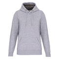 Oxford Grey - Front - Kariban Unisex Adult Contrast Heavy Hoodie