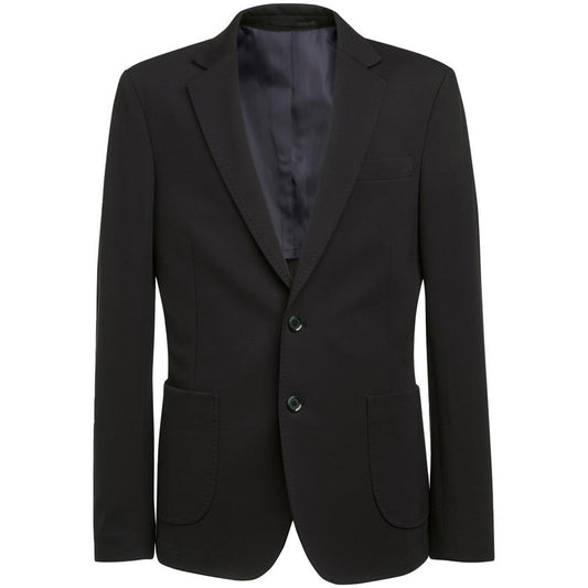 Black - Front - Brook Taverner Mens Rory Jersey Jacket