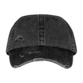 Washed Black - Front - Native Spirit Unisex Adult Destroy Cap