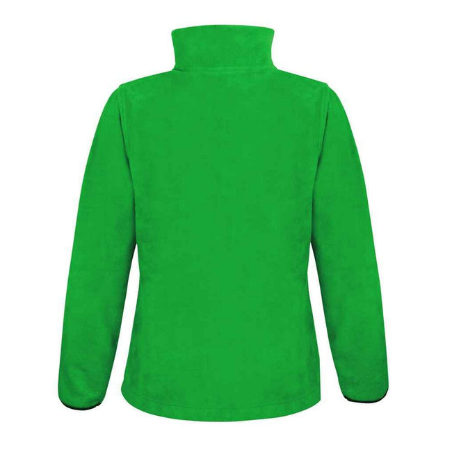 Vivid Green - Back - Result Core Womens-Ladies Norse Fashion Outdoor Fleece Jacket
