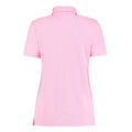 Pink - Back - Kustom Kit Womens-Ladies Klassic Pique Polo Shirt