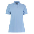 Light Blue - Front - Kustom Kit Womens-Ladies Klassic Pique Polo Shirt