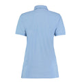 Light Blue - Back - Kustom Kit Womens-Ladies Klassic Pique Polo Shirt