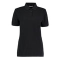 Black - Front - Kustom Kit Womens-Ladies Klassic Pique Polo Shirt