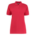 Red - Front - Kustom Kit Womens-Ladies Klassic Pique Polo Shirt