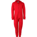 Bright Red - Front - SF Minni Childrens-Kids All-In-One Nightwear