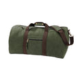 Vintage Military Green - Front - Quadra Vintage Canvas Duffle Bag