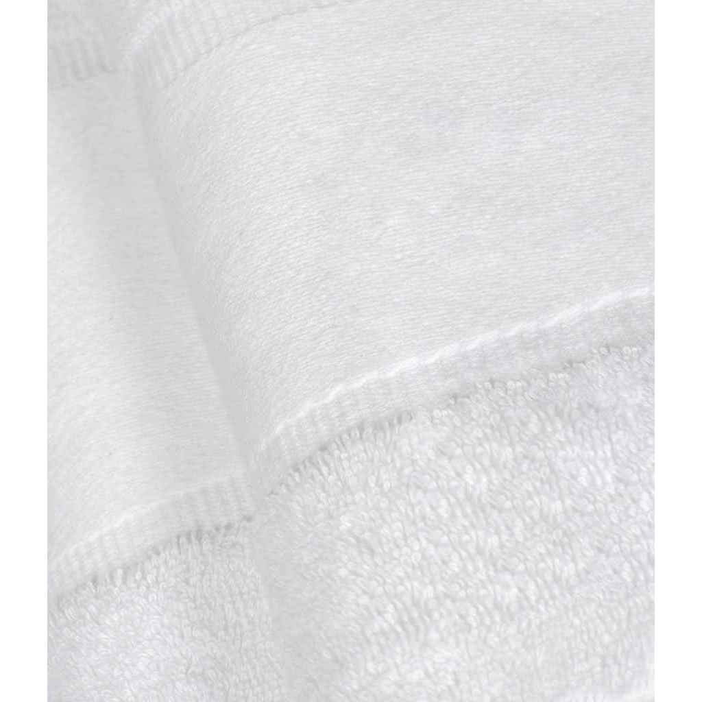 White - Side - Towel City Printable Border Organic Bath Sheet