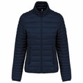 Navy - Front - Kariban Womens-Ladies Lightweight Padded Jacket