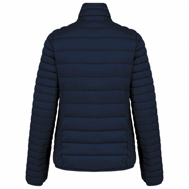 Navy - Back - Kariban Womens-Ladies Lightweight Padded Jacket