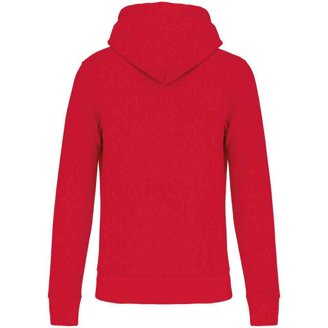 Red - Back - Kariban Childrens-Kids Eco Friendly Hoodie