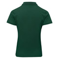 Bottle Green - Back - Premier Womens-Ladies Coolchecker Plus Polo Shirt