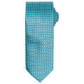Turquoise - Front - Premier Puppytooth Tie
