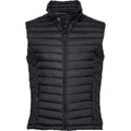 Black - Front - Tee Jays Mens Zepelin Padded Body Warmer