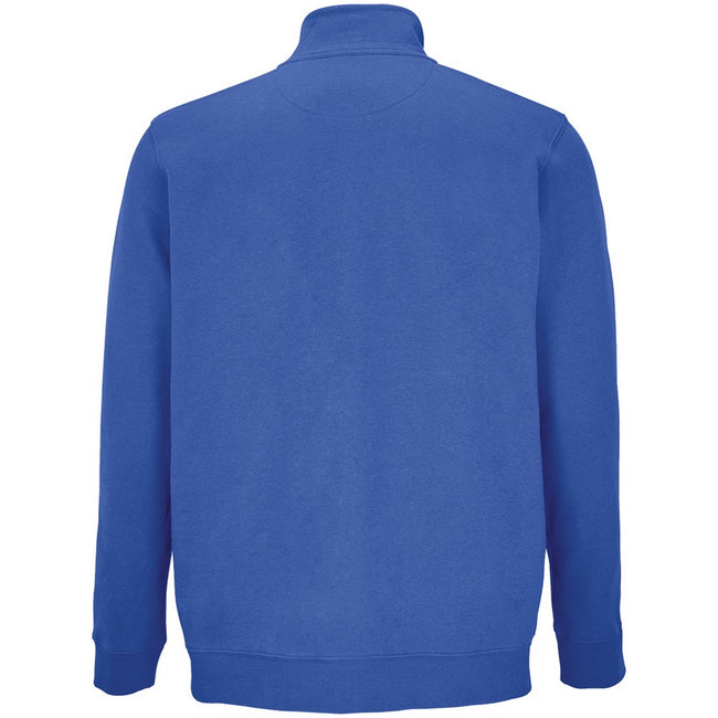 Royal Blue - Back - SOLS Unisex Adult Cooper Full Zip Sweat Jacket