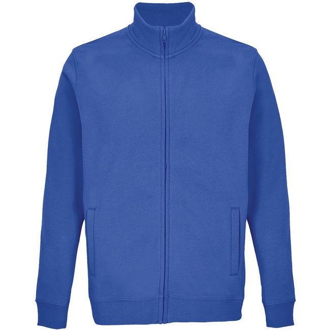 Royal Blue - Front - SOLS Unisex Adult Cooper Full Zip Sweat Jacket