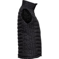 Black - Side - Tee Jays Womens-Ladies Zepelin Padded Body Warmer