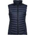 Deep Navy - Front - Tee Jays Womens-Ladies Zepelin Padded Body Warmer