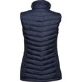 Deep Navy - Back - Tee Jays Womens-Ladies Zepelin Padded Body Warmer