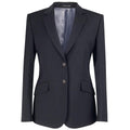 Charcoal - Front - Brook Taverner Womens-Ladies Concept Hebe Blazer