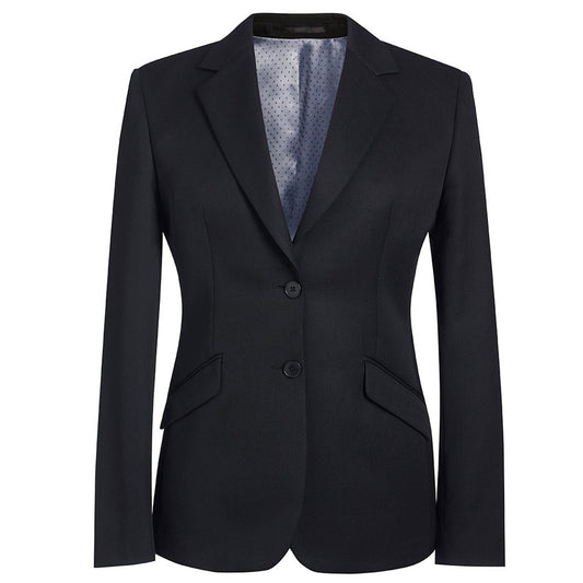 Black - Front - Brook Taverner Womens-Ladies Concept Hebe Blazer