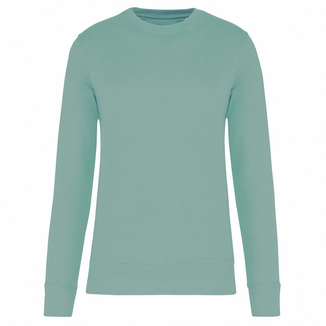 Sage - Front - Kariban Childrens-Kids Eco Friendly Crew Neck Sweatshirt