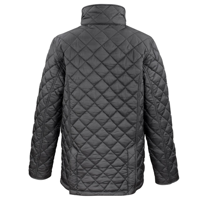 Black - Back - Result Mens Urban Cheltenham Gold Jacket