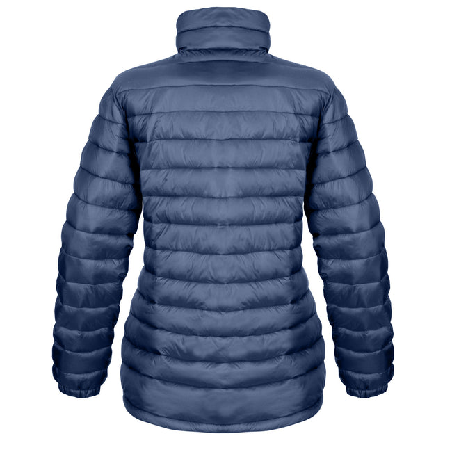 Navy - Back - Result Urban Womens-Ladies Ice Bird Padded Jacket