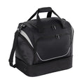 Black-Light Grey - Front - Quadra Pro Team Hardbase 40L Holdall