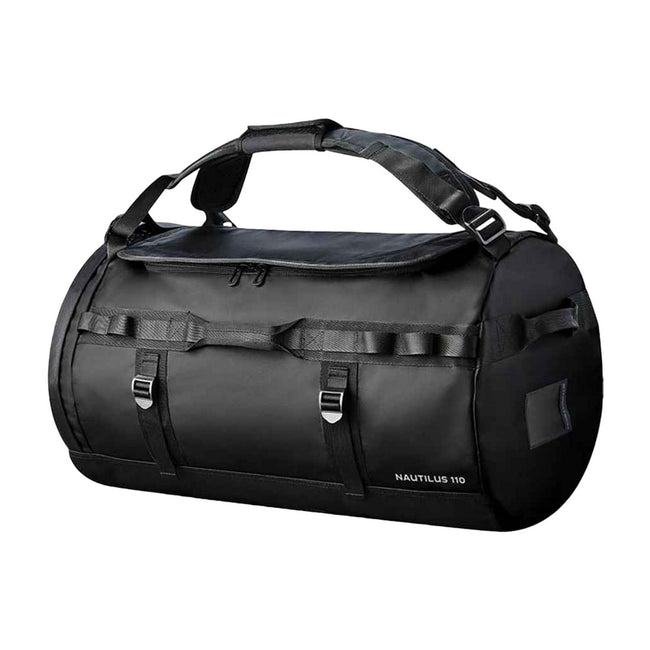 Black - Front - Stormtech Nautilus 110 Waterproof Duffle Bag