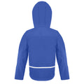 Royal Blue-Navy - Back - Result Core Childrens-Kids TX Performance Hooded Soft Shell Jacket