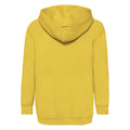 Sunflower - Back - Fruit Of The Loom Childrens-Kids Classic Hooded Sweatshirt