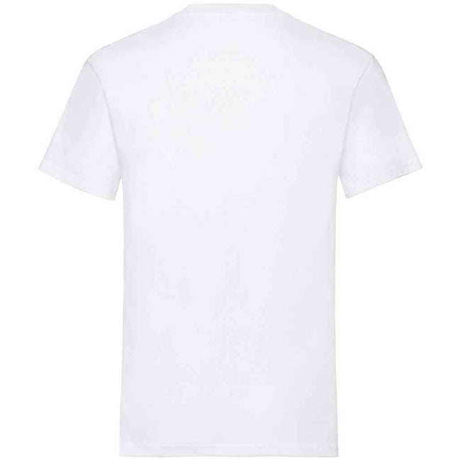 White - Back - Fruit of the Loom Unisex Adult Heavy Cotton T-Shirt
