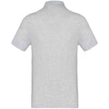 Ash Heather - Back - Kariban Mens Pique Polo Shirt