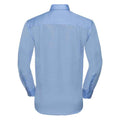 Bright Sky - Back - Russell Collection Mens Ultimate Long-Sleeved Formal Shirt