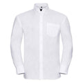 White - Front - Russell Collection Mens Ultimate Long-Sleeved Formal Shirt
