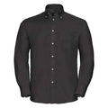 Black - Front - Russell Collection Mens Ultimate Long-Sleeved Formal Shirt