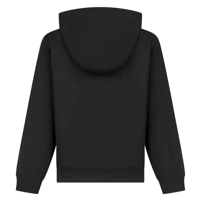Black - Back - Finden & Hales Childrens-Kids Team Hoodie