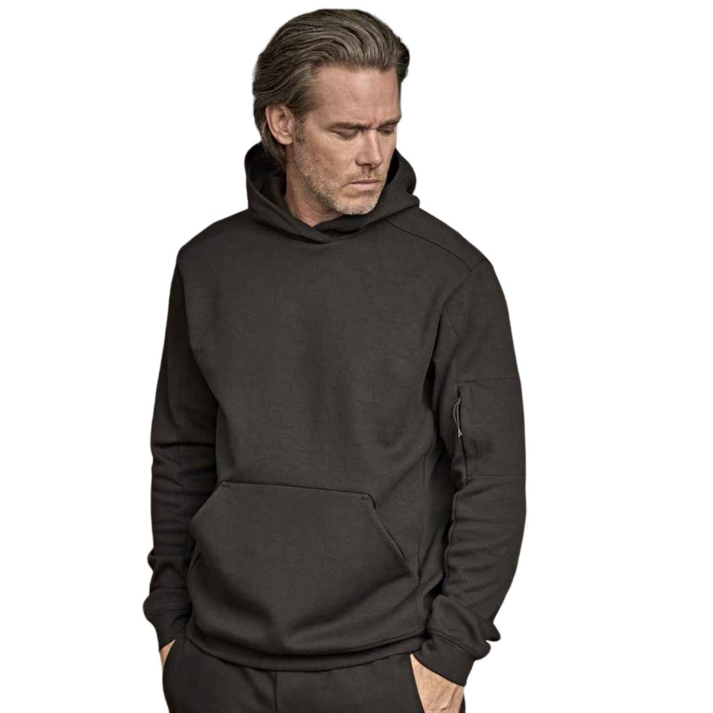 Black - Lifestyle - Tee Jays Mens Athletic Hoodie