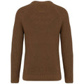 Toffee - Back - Native Spirit Mens Chunky Knit Sweatshirt