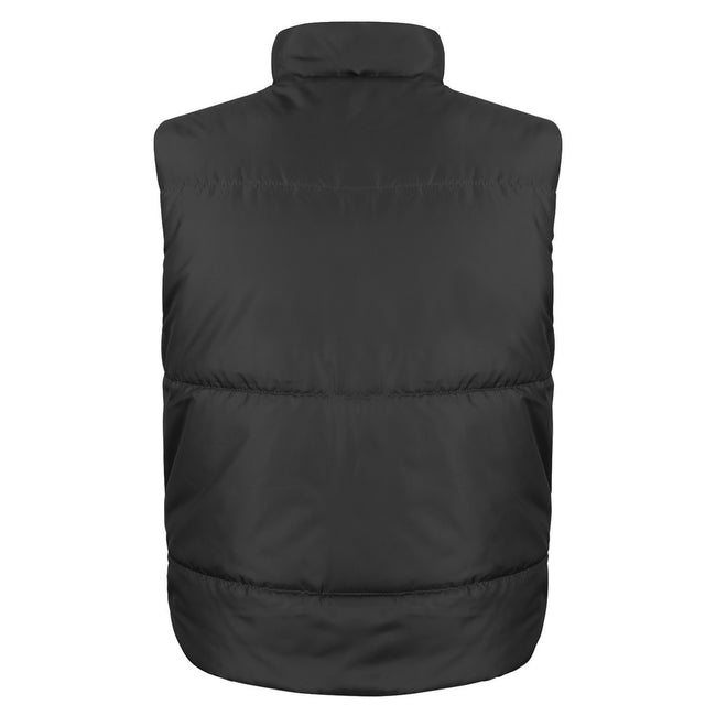 Black - Back - Result Unisex Adult Fleece Lined Body Warmer