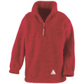 Red - Front - Result Childrens-Kids Polartherm Fleece Jacket