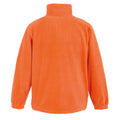 Orange - Back - Result Mens Polartherm Fleece Jacket